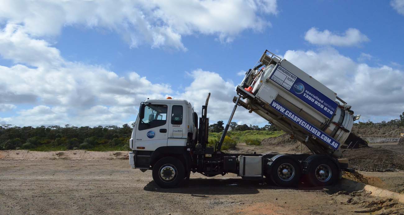 Liquid Waste Removal Truck - CSA Specialised Services