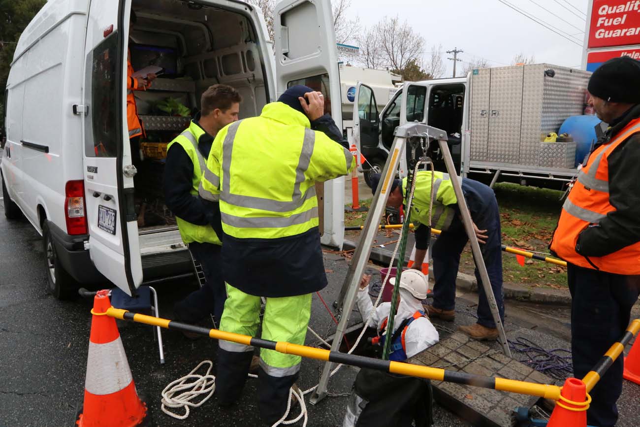 CSA fleet - confined space entry van