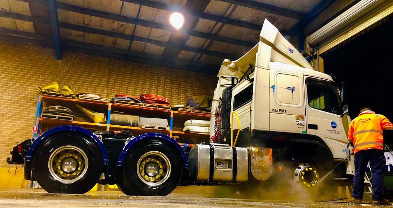 CSA Specialised Services Fleet - Prime Mover