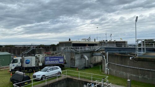 Warrnambool Sewage Treatment Plant Vacuum Loading by CSA Specialised Services